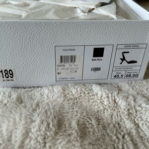 AUTHENTIC NIB Christian Dior pump-Dior soul sling